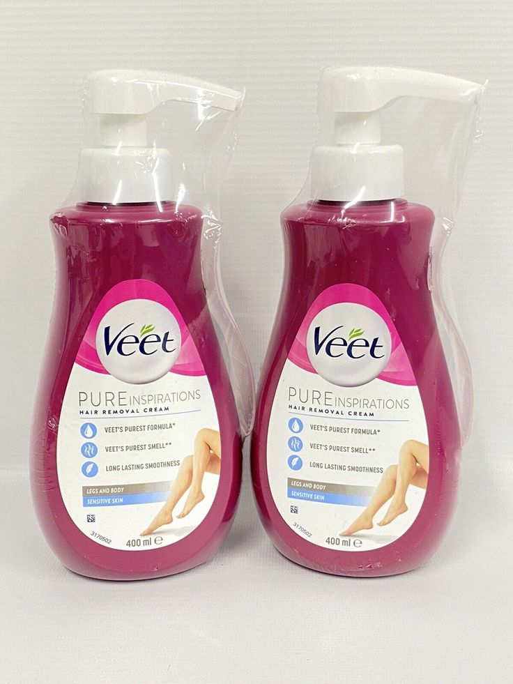 Veet Veet Pure Hair Removal Cream Legs & Body Sensitive 400ml - Image 1